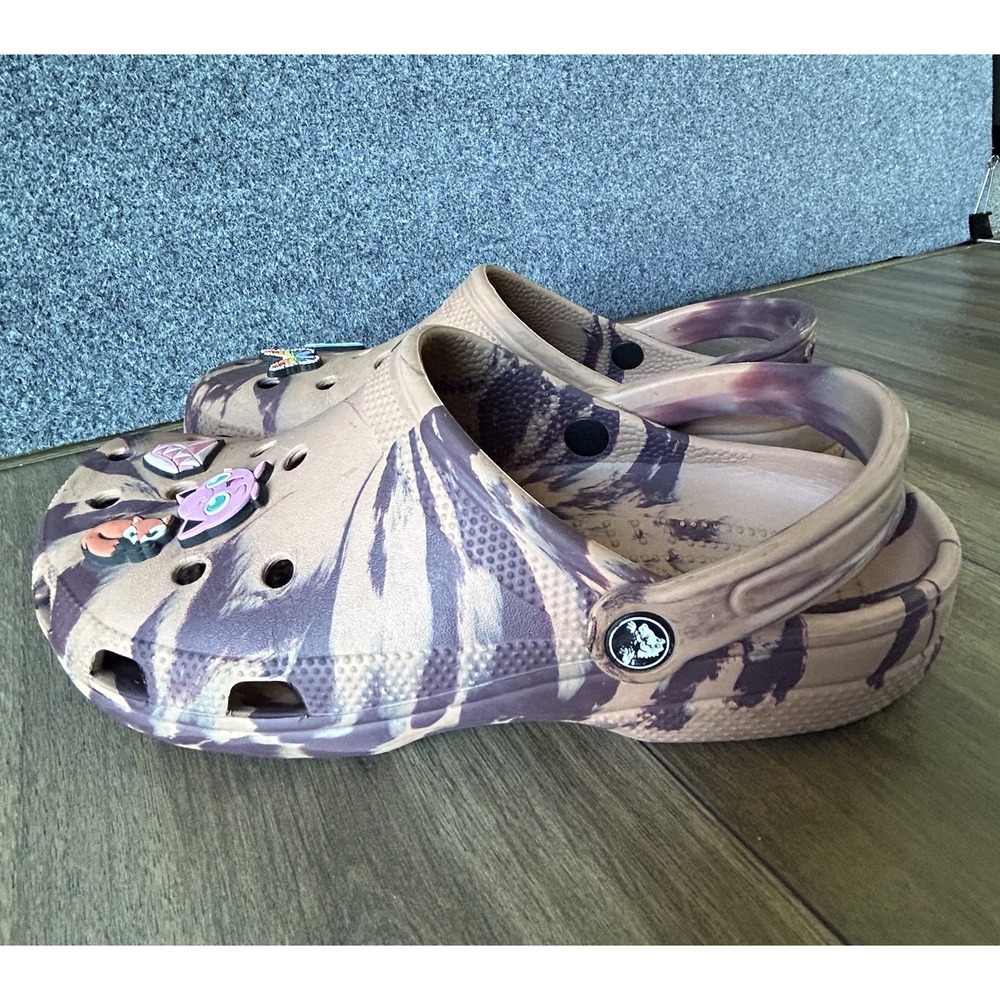 Crocs Classic Marbled Clog Multi Colored Unisex Size M9/W11 - Picture 4 of 9
